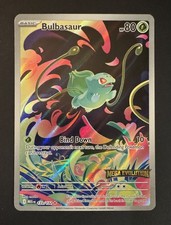 Pokémon Bulbasaur 133/132 Mega Evolution Stamped IR Holo English 80 HP