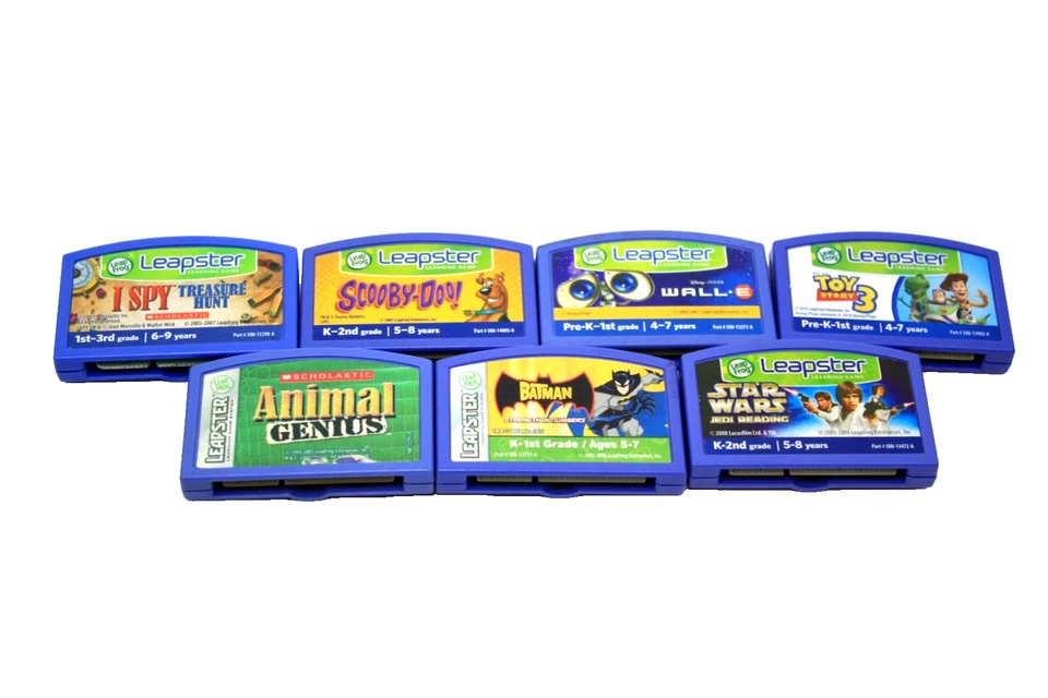 7 Leapster LP Star Wars -Batman -Toy Story3 - Wall.E - ScoobyDoo -I spy -Animal - Image 2 of 4
