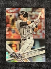 2017 Topps Chrome - Ian Desmond Prism Refractor Card # 27