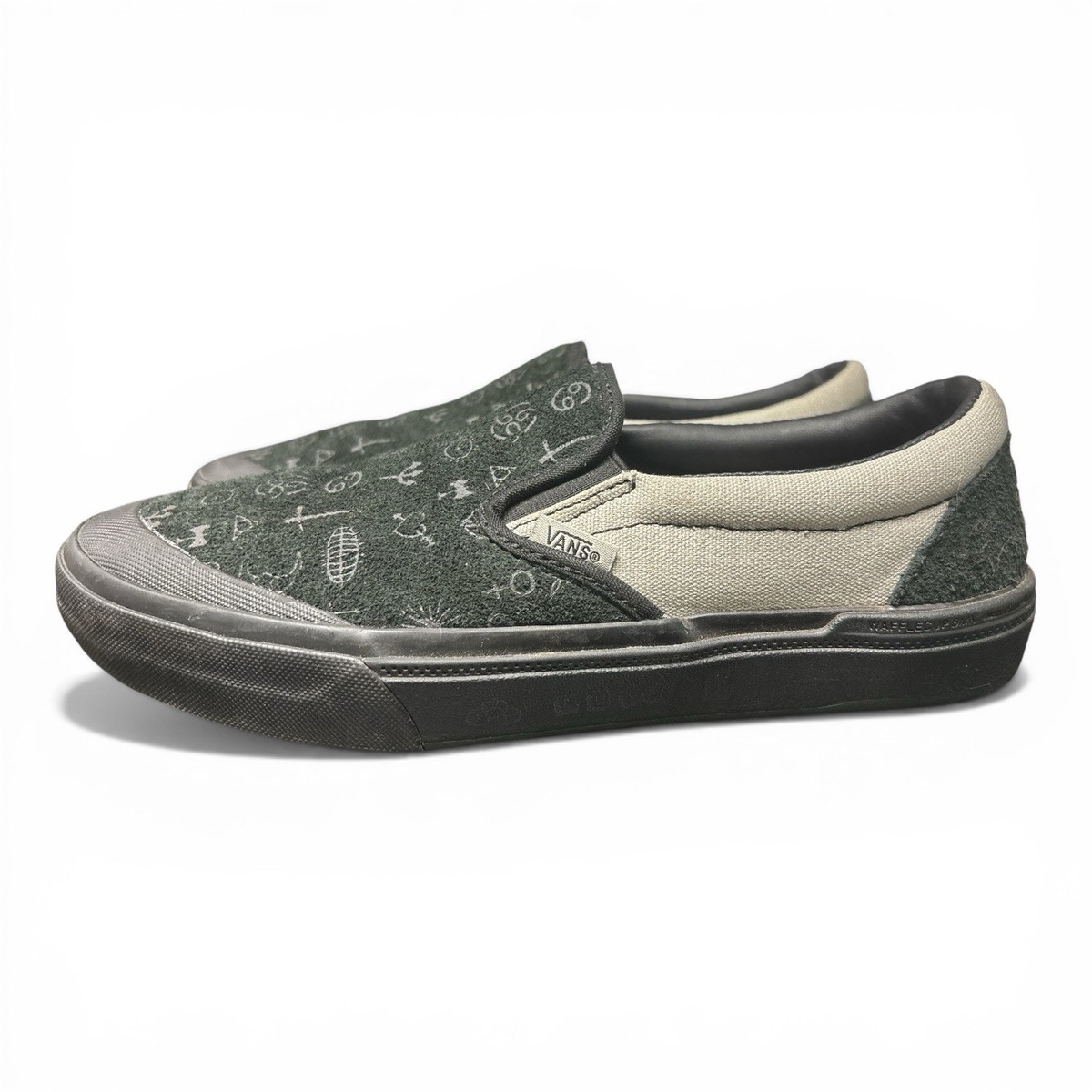 Vans X Cult BMX Black And Gray Slip On, Men's 7.5, Women's 8.5 | eBay