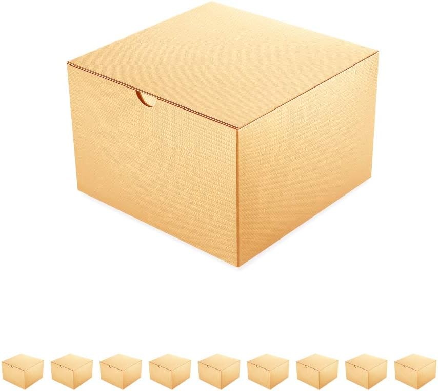 Es 10 Pack 6x6x4 Inches, Small 6x6x4-10 Glossy