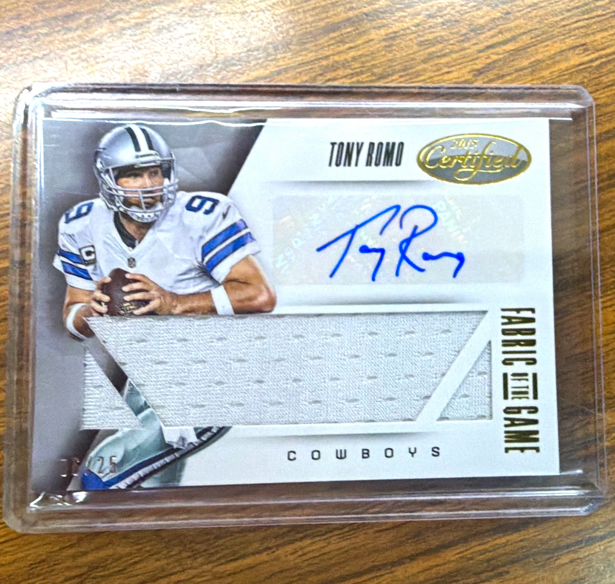 25+ Panini Tony Romo Dallas Cowboys Football Sports Trading Cards