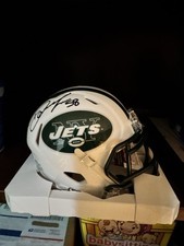 Darron Lee Autographed New York Jets Mini Helmet With JSA Witness Certification