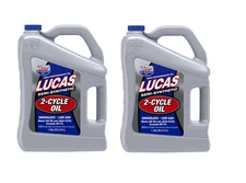 Lucas Oil 10115 Semi-Synthetic 2-Cycle High-Temperature Racing Oil (1 Gal) Qty 2