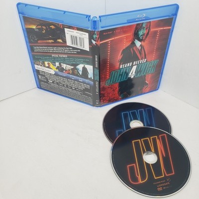 John Wick: Chapter 4 Blu-Ray  Keanu Reeves Lance Reddick Donnie Yen