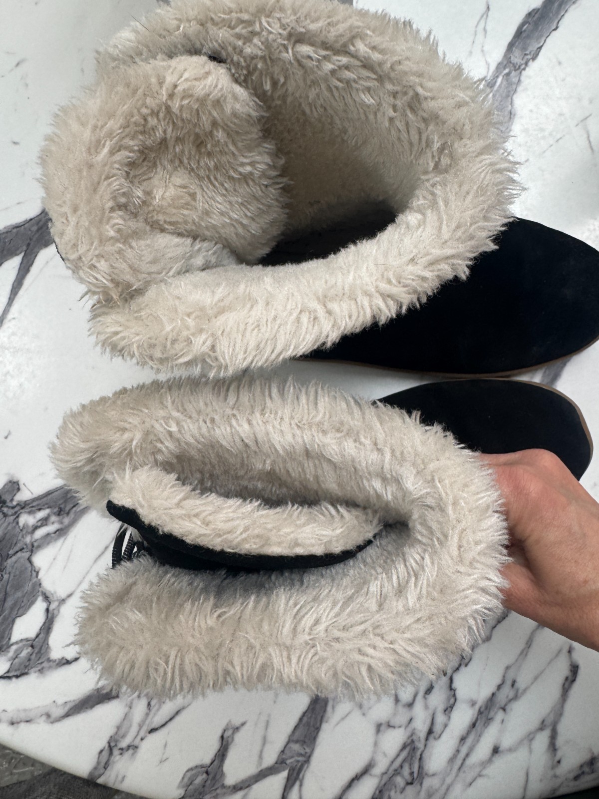 Pendleton Women’s Shearling Lined Ankle Boots Sli… - image 3