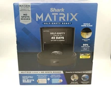 Shark Matrix RV2310AE Smart Robotic Vacuum Cleaner Self Empty Home Mapping 45Day