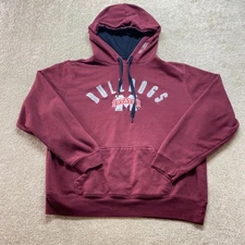 Mississippi State Bulldogs Hoodie J America Mens XL Maroon Sweatshirt Pullover