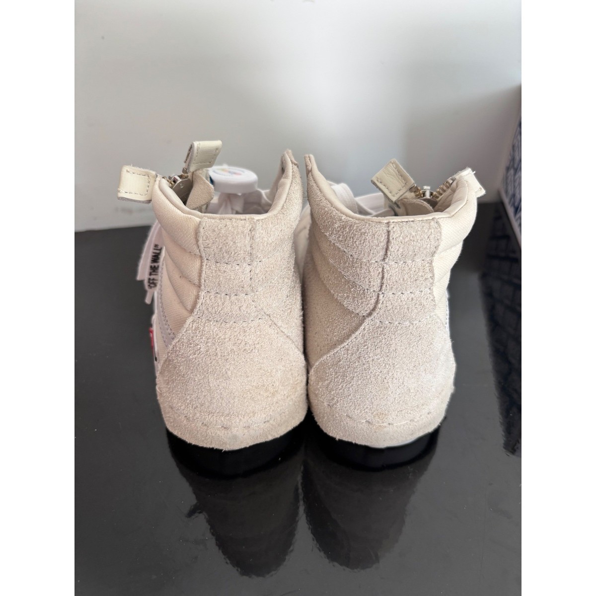 Size 8.5 - Vans SK8- Cap LX High Marshmallow for sale online | eBay