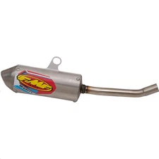 FMF PowerCore 2.1 Shorty Silencer - Titanium Motorcycle Dirt Bike 025259 357476