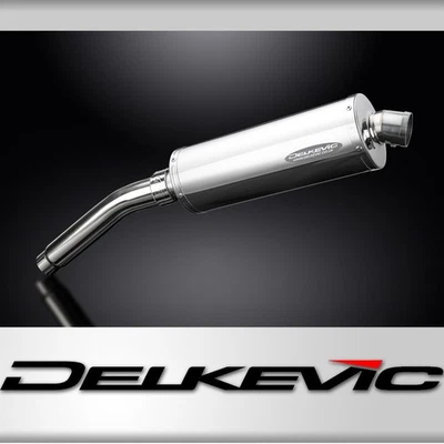 BMW F650GS F650 GS 2000-2007 Echappement KIT-Silencieux 350mm Ovale Inox - Photo 1/3