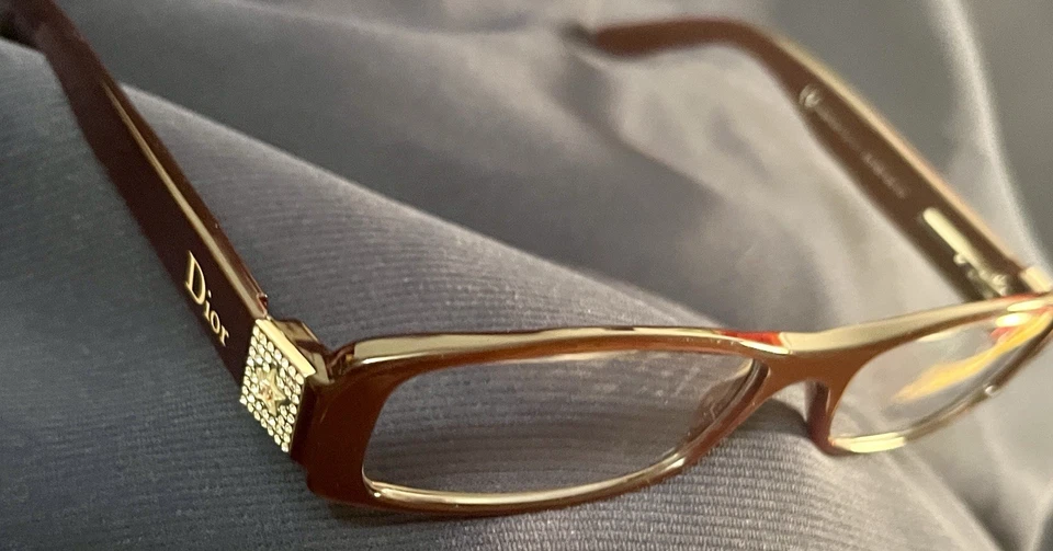 Оправы для очков Christian Dior Sparkle Star CD 3101 N3D 130 бронзовый прямоугольник - Изображение 3 из 4