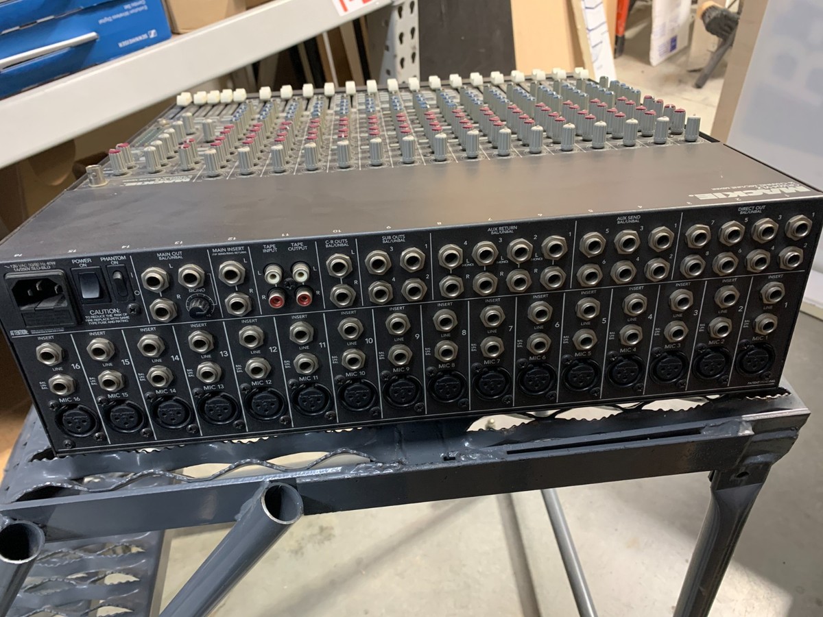 as Is Mackie Cr1604 VLZ 16 Channel Line Mixer for sale online | eBay