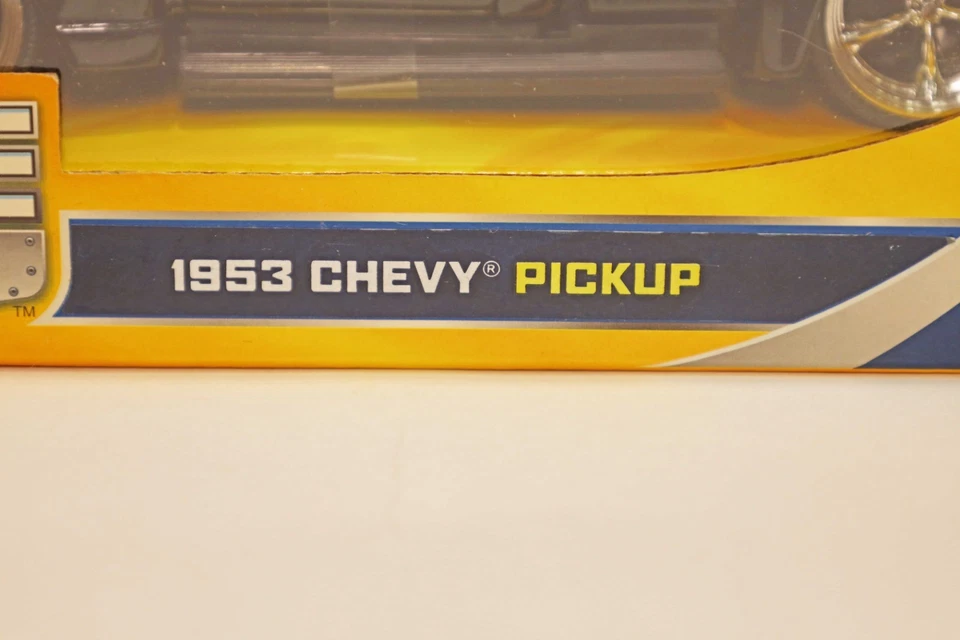 Jada Toys Bigtime Kustoms 1/24 1953 Chevy Pickup Die-Cast Model Car Noir - Photo 4/4