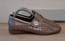 Rieker Antistress Matalic Gold Ladies Shoes -  Size UK 6 EU 39