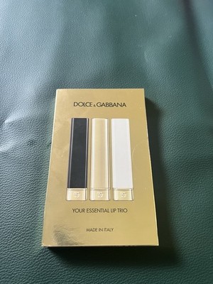 Dolce & Gabbana Your Essential Lip Trio Stick Lipstick Red/Pink Sample 0.007oz