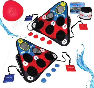 Original Fun Stonne Jump Rope and Pool Cornhole Game Float