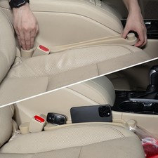 Givifive Car Seat Gap Filler Organizer 2Pack Soft Foam 3IN1 Multifunctional