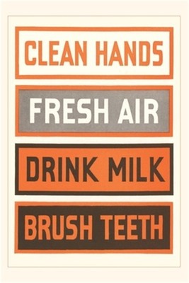 Vintage Journal Hygiene Poster (Paperback or Softback)