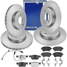 MEYLE PD Bremsscheiben Beläge WAKO Satz Vorne + Hinten für AUDI A4 B9 A5 F53-F5A