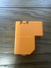 Nintendo GameCube OEM Bottom Cover Serial Port 2 SPICE ORANGE GCN USA Seller