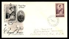 Mayfairstamps Australia FDC 1954 Queen Elizabeth II King Visit First Day Cover a