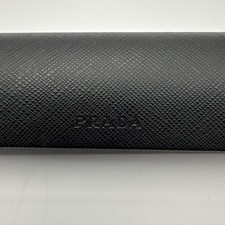 PRADA Black Hard Magnetic Closure Eye Glass Case 6 In x 1 1/2 In