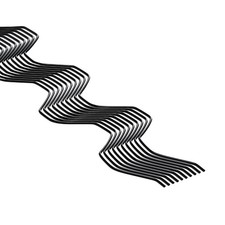 6.56ft Greenhouse Wiggle Wire & Slot Channel Set, PE-Coated, Aluminum, 10-Count