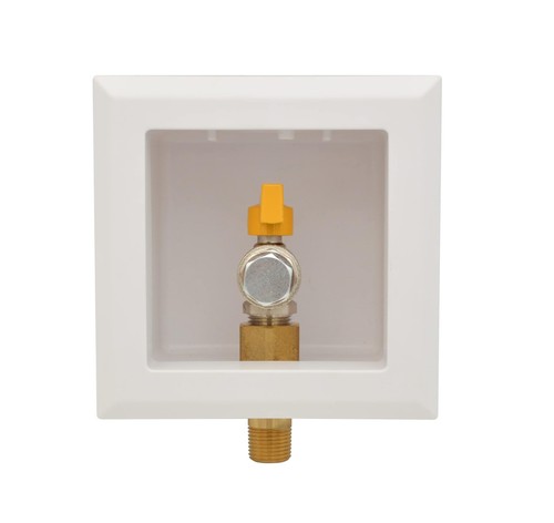 Gas Supply Outlet Box 1/2 Inch NPT Gas Outlet Valve Connection Hardware Box