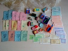 Kaufmannsladen Zubehör DDR Spielzeug Schaulebensmittel Flaschen Karton Vintage 
