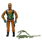 Vintage GI Joe Roadblock 3.75" Action Figure Near Complete 1985 Hasbro Used