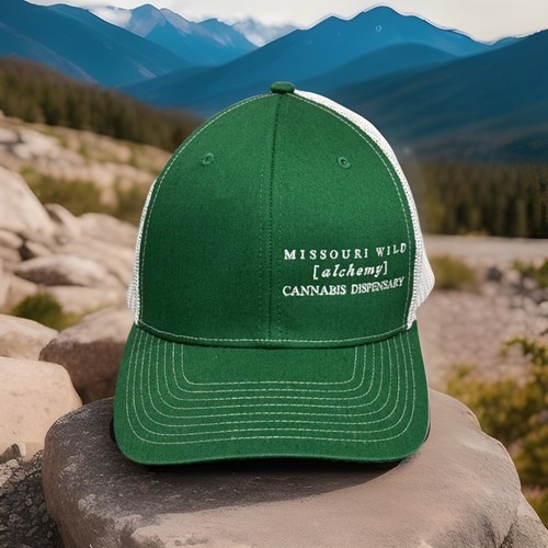 Missouri Wild Alchemy Cannabis Dispensary Nature Best Natural THC Baseball Cap