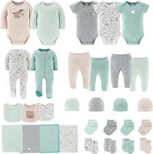 Baby Layette Gift Set for Boys or Girls - 30 Piece New Born Unisex Gift Set, Bab