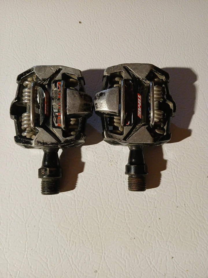 TIME ATAC Alium Clipless Pedals Gravel Mountain Bike MTB Pro Road Race Vintage - Image 3 of 4