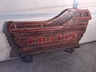 Antique "American Cradle And Hobby Horse Co." Wooden Handmade Sign! Very Rare! — photo 7