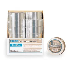Nashua 322 Foiltape, Aluminum, Silver, 50Ydl, 2-1/2Inw