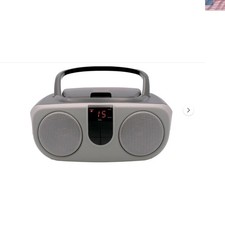 Sylvania CD Boombox with Auxiliary Input, AM/FM Radio - Quality Sound Anywhere