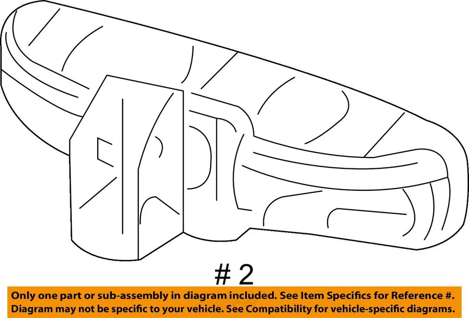 Rear View Mirror With Sirius Guardian Fits 18-23 PACIFICA 2664148 - Image 4 of 4