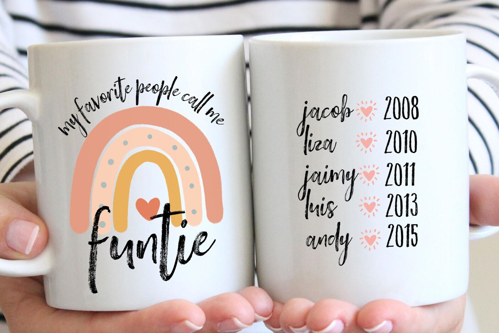 Personalized Funtie Gift My Favorite People Call Me Funtie Funtie Mug Gift For