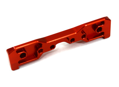 CNC Machined 1-Piece Front Brace B Hinge Pin Block for Traxxas 1/8 Sledge 4WD