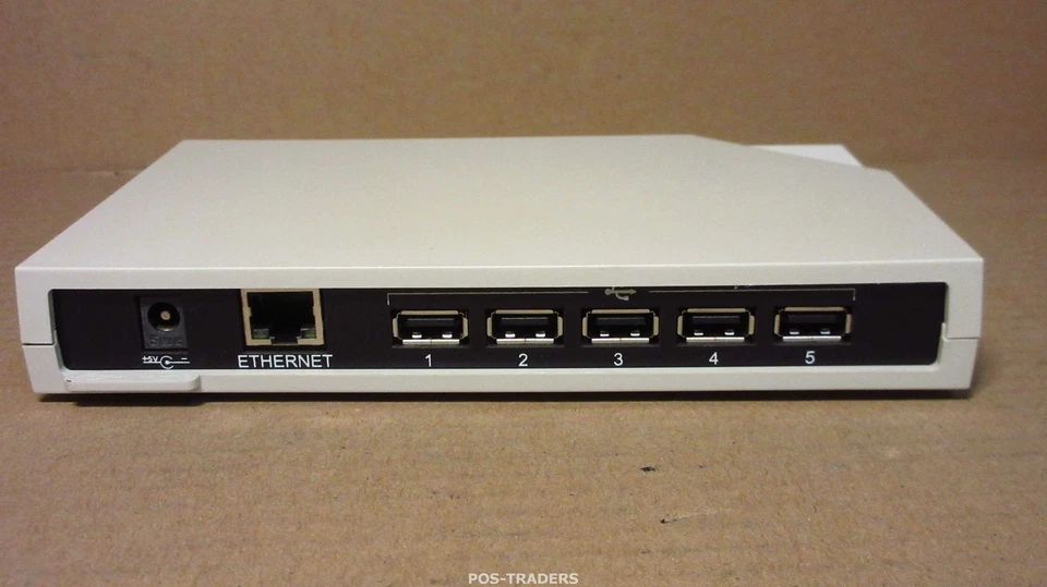 DIGI ANYWHEREUSB/5 1.80 5 port USB over IP hub w/(5) USB ports & (1) RJ45 10/100 - Bild 2 von 3