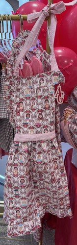 NEW Posh Peanut x American Girl Collab Gift Set: Plate, Bowl, Cup, Apron BNIB - Picture 8 of 9
