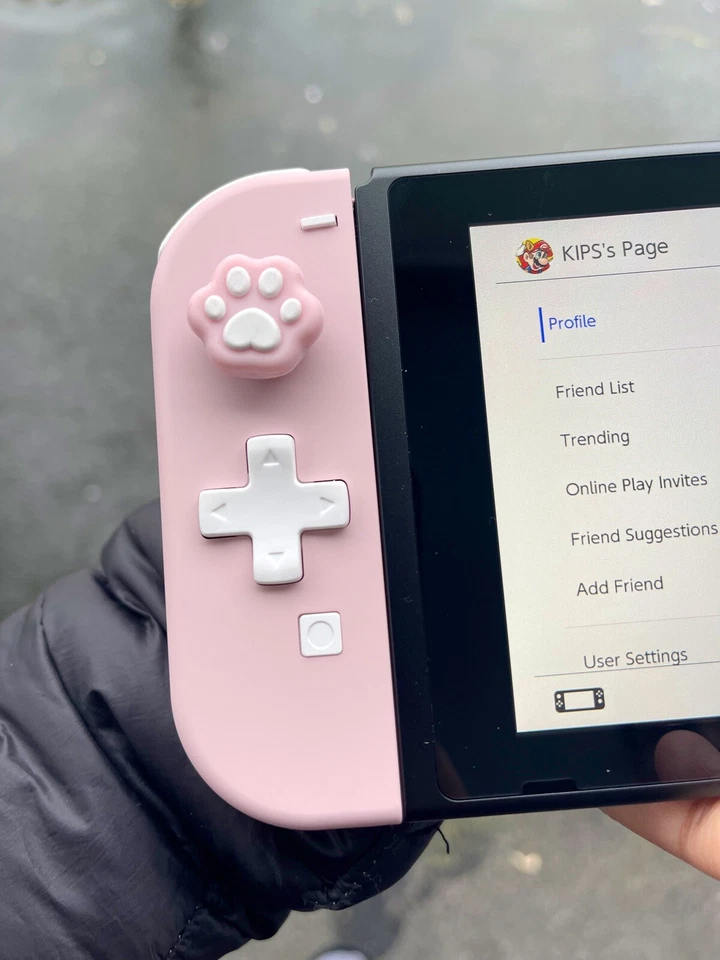 New! Baby Pink Beautiful Custom Modded Original NintendoSwitch Joycon Controller - Image 2 of 4