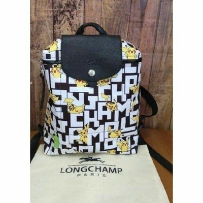 longchamp pikachu backpack