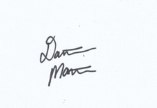 DANTE MARTIN  AUTOGRAPH SIGNED  CARD  (WRESTLING) 55