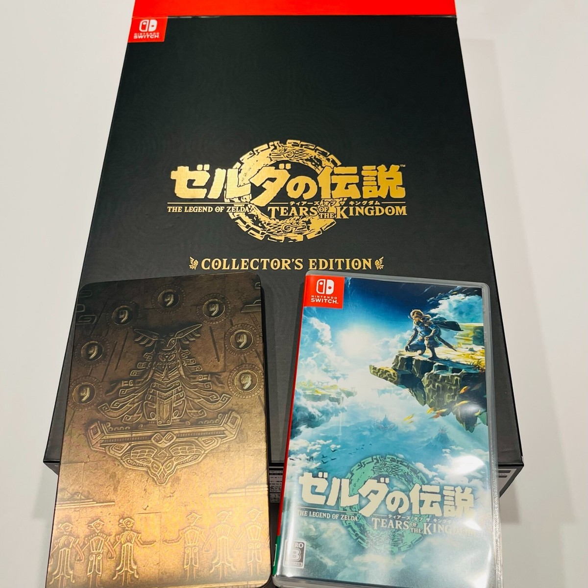 ゼルダの伝説　tears of the kingdom コレクターズ　未開封 THE LEGEND OF ZELDA TEARS OF THE KINGDOM COLLECTOR'S EDITION