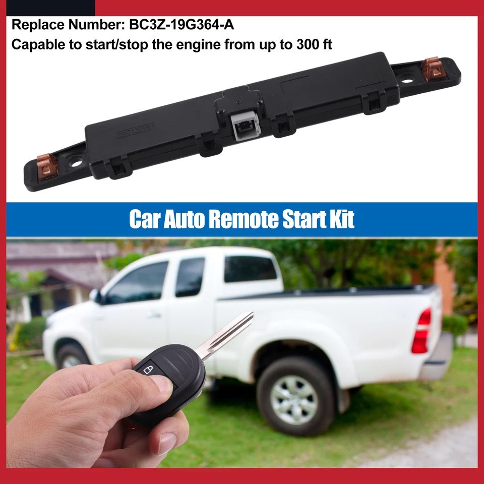 Paquete de 1 para Ford F350 Super Duty 2011-2016 Kit de sistema de arranque remoto de arranque de coche Foto 2 de 4