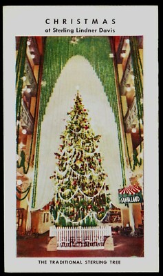 STERLING LINDNER DAVIS Christmas Tree Postcard - ca. 1930s | eBay