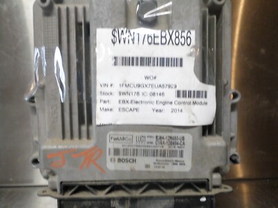 13-16 Ford Escape 1.6L & 2.0L Engine Control Module ECM ECU EJ5A-12A650-UB OE *J