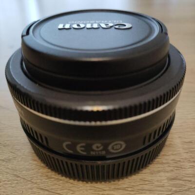 CANON EF 40mm f/2.8 STM Pancake AF Lens Camera Pre-Cleaned JAPAN w
